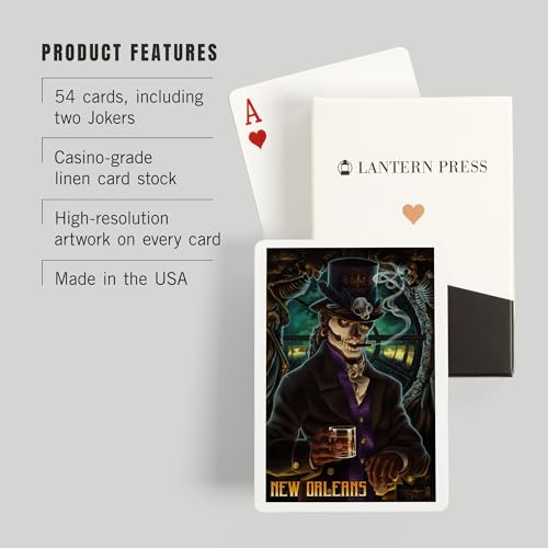 Baraja de Poker Vudú Nueva Orleans 52 Cartas miniatura 3