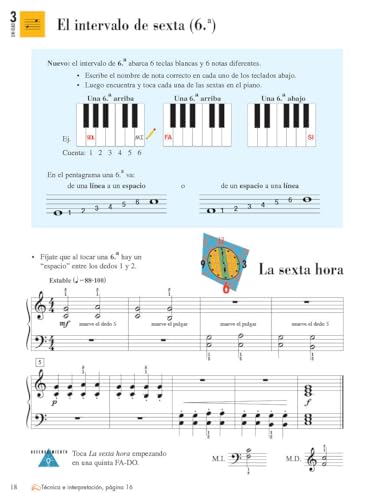 Libro de Lecciones y Teoria, Nivel 4: Faber Spanish Edition Level 4 Lesson & Theory Book