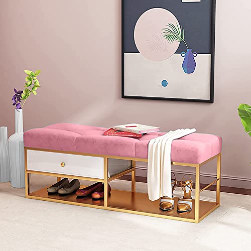 Banc à chaussures pour optimiser un petit couloir avec rangement - 3