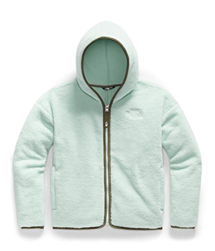 The North Face Girls Camplayer Sherpa Fleece Full-Zip Hooded Jacket