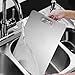 Titanium Cutting Board,Titanium Cutting Boards for Kitchen,304 Stainless Steel Food Grade Cutting Board for Meat Fruit & Vegetable(15.4*11in)