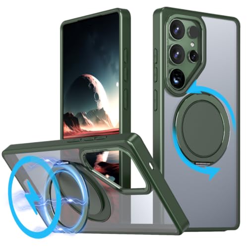 Coque antichoc Samsung S24 Fe avec bague verte pour votre quotidien actif