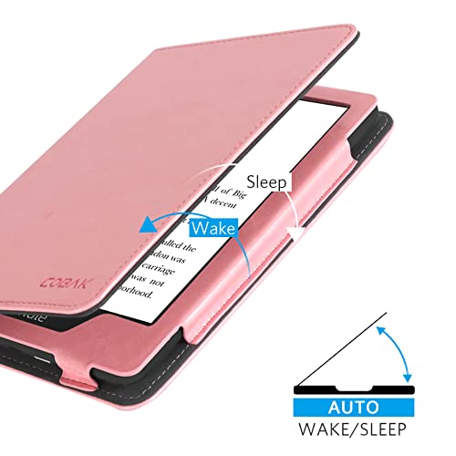 Image of CoBak Case with Stand for 6.8 inch E-Book Reader -Cover with Auto Sleep Wake,Card Slot,Hand Strap Feature - Fits 11th Generation（not Compatible with Meebook /KoBo）