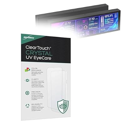BoxWave Screen Protector Compatible With AISHICHEN P-81124 Mini Monitor (11.26 in) - ClearTouch Crystal Anti-UV EyeCare (2-Pack), Filters out Harmful Blue Light Reduce Fatigue