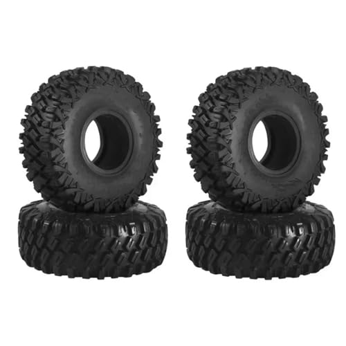 Pneus RC 1.9 pour Traxxas TRX4 et SCX10 - Kit de 4 roues caoutchouc 120mm