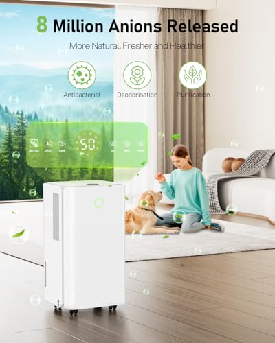 12L Per Day Dehumidifier for Home, Bedroom and Basement - Image 2