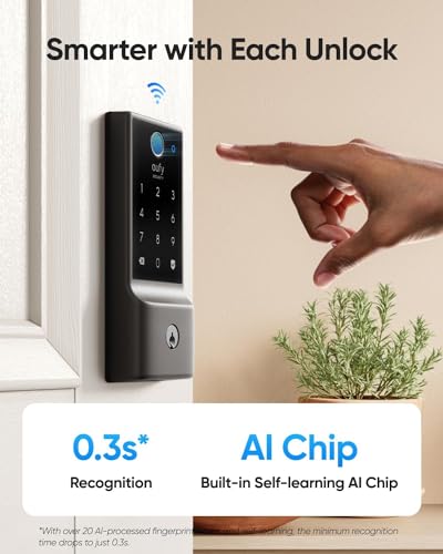 eufy Security Smart Lock C220, Fingerprint Keyless Entry Door Lock - image 3