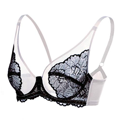 Hsia Minimizer Bra For Women Full Coverage Lace Plus Size Compression Bra Unlined Bras With Underwire 34C #TOP4