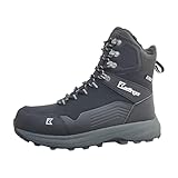 Kastinger Unisex HIRNECK HI KTX Wanderschuh, Jet Black/Steel Grey, 46 EU