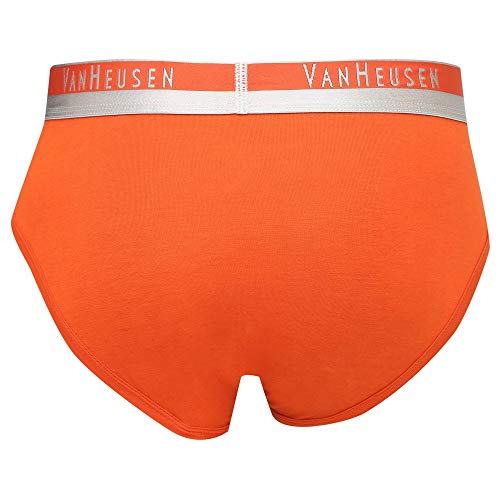 Image of Van Heusen Men's Cotton Briefs (Pack of 1) (20002 Rooibos Tea X-Large Rooibos Tea XL)