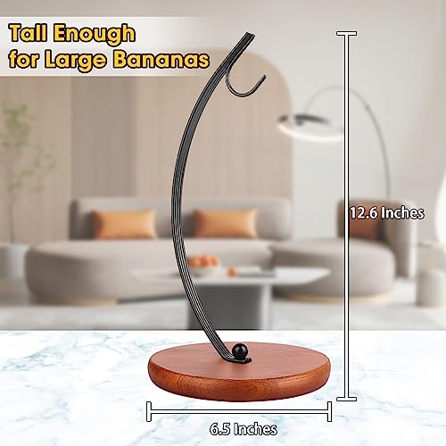 HOMKULA Banana Holder Stand - Banana Hanger (Modern, Black) by HOMKULA - Used condition - Image 5