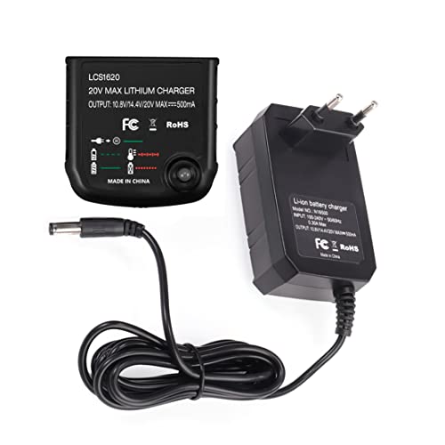 Cargador de BateríA para Black- 10,8 V 14,4 V 20 V LBXR20 LB20 LB...