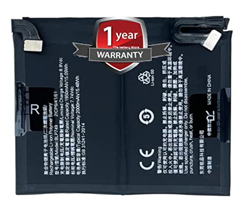 Image of THE BATTERY STORE Orignal BLP749 Battery Compatible for Oppo Realme X2 Pro, RMX1931 Battery with 1 Year Warranty and high Battery Backup. Carefully Check Your Model and Purchase (BLP749)