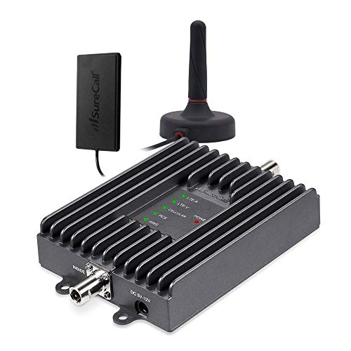 SureCall Fusion2Go 2.0 In-Vehicle Cell Phone Signal Booster Kit for Car, Truck or