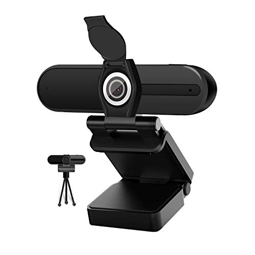 4K Webcam with Microphone,iTecFree Web Cam 8MP Web Camera Plug and Play USB Webcam with Tripod and Privacy Cover, HD Streaming Webcam for Desktop Laptop Mac PC Webcam for Gaming Video Call Recording