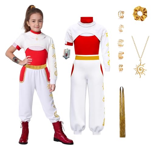 Disfraz de Zombies para Niñas 3-12 Años con Accesorios
