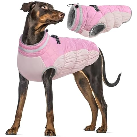 PUMYPOREITY Reflective Winter Dog Coat Cover