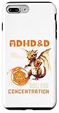 potente rotolo adhd&d per neurodiversità di concentrazione custodia per iphone 7 plus/8 plus
