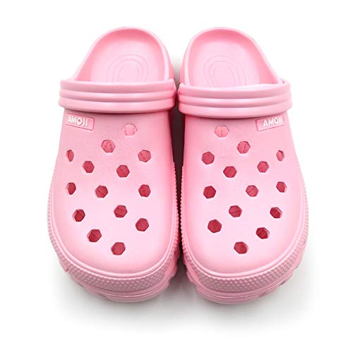 Image of Amoji Unisex Garden Clogs Gardening Shoes AA1521 | Unisex Slip on, Lightweight, Comfortable, Beach, Shower, Pool, Casual Walking