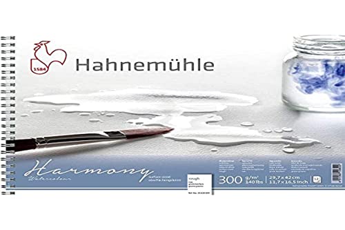 Bloc Hahnemühle Harmony A3 de acuarela en espiral para pintar en tu estudio