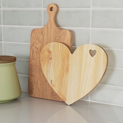 Tabla de cortar en forma de corazón de madera de acacia miniatura 2