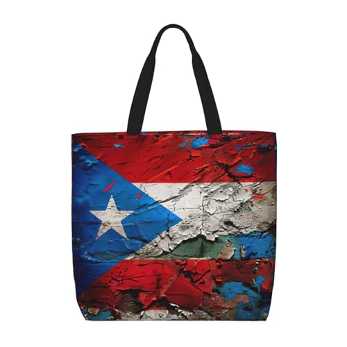 Sac fourre-tout imprimé crânes colorés OdDdot grand format pour femme style Porto Rico