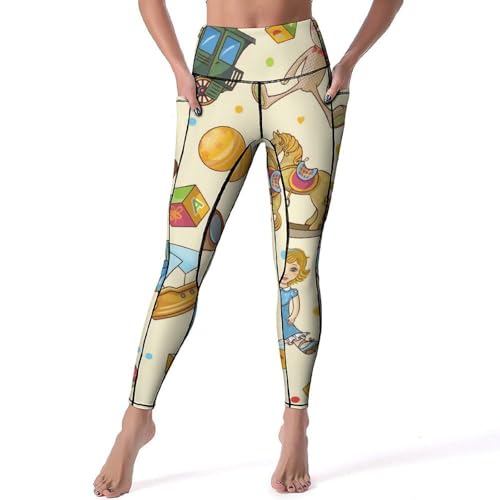 Legging de yoga taille haute femme - Idéal pour vos séances de fitness et gym en salle S