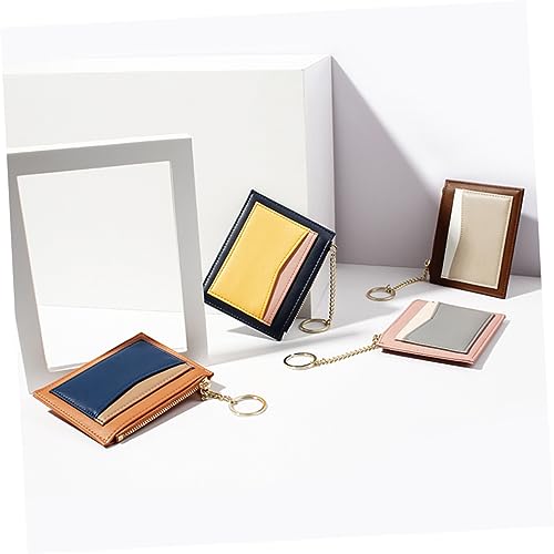 Fashion Zipper Coin Purse Rfid Blocking Clutch Purse for Women Multi Card Holder Splice Design Small Wallet for Daily Use4