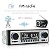 Single Din Car Radio Classic FM Radio,Bluetooth Car Stereo,Hands Free Calling, Aux-in,USB Playback,SD,Car MP3,Push to Talk Assistant,Digital Media Receiver