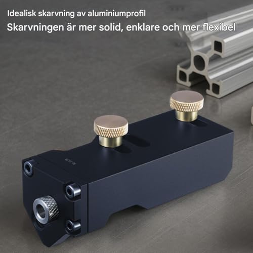 Guide de forage en aluminium pour scie de perçage et découpe de métal