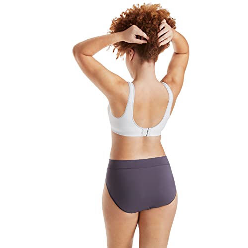 Hanes Womens Signature Smooth Women's Microfiber Hi-Cut 6-Pack Underwear, Assorted, 9 Us #TOP4