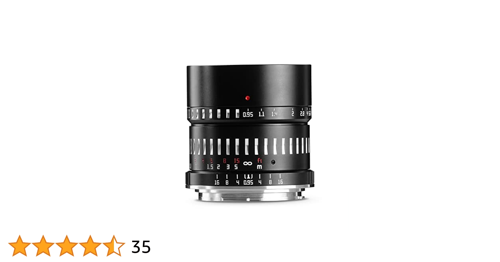 TTArtisan 50mm f/0.95 Canon RFマウント　美品 TTArtisan 50mm f/0.95 Lens for Canon RF C50095-B-R B&H Photo