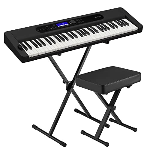 CASIO　カシオ　極美品　23年製　CT-S400　純正ケース　スタンド Amazon | カシオ CT-S400 カシオトーン 61キー エレキピアノキーボード