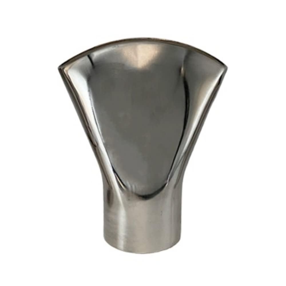 Drincoshow 1/2'3/4" 1" 1.5" 2" 2.5" 3" Fan-Shaped Fountain Nozzle SS304 Flat Mouth Spray Nozzle Water Spray Head for Garden Water Fountains and Ponds (SS304-1 Directional Duckbilled)