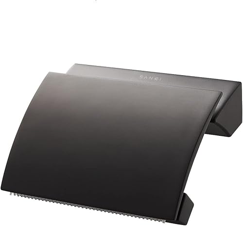 W3701-D Paper Holder with One Hand Cut Screws Black