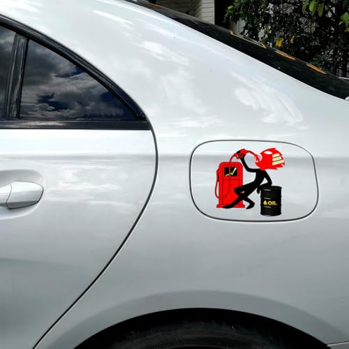 Image of Funny Car Stickers, Reflective Fuel Tank Cap Sticker, Still Going Strong | Vinyl Decal, Humorous Bumper Sticker, For Cars, For Trucks, For Vehicle