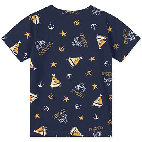 Camiseta Velejar, Marisol Play, Meninos, Marinho, 3P