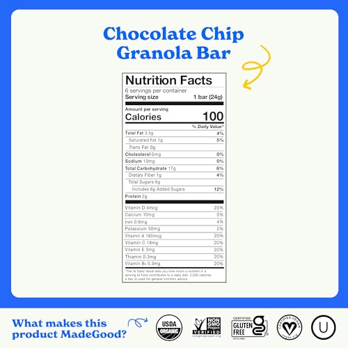 Made Good Madegood Chocolate Chip Granola Bars thumb #5