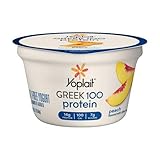 Yoplait Greek 100 Protein Yogurt 5.3 ounces (Pack of 12) (Peach)