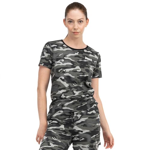 Lonsdale Margill t-shirt femme top sportswear en coton à manches courtes