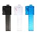 WORKER Mod 15-Darts Narrow Dragon Claw Short Dart Clip with Neck Adaptor for Nerf Modify Short Darts Blaster Color Black Transparent