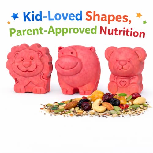 Image of HealthyCrave Cuisine Kids Choco Delight Strawberry | Chocolate Dry Fruit Bites for Kids | No Added Sugar in the Filling | School Tiffin Snack | (100, Strawberry)
