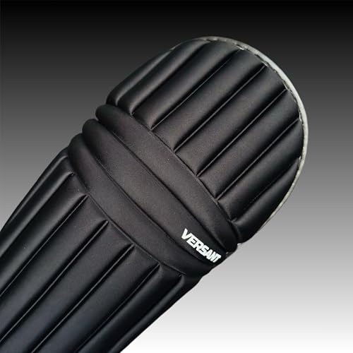 Image of VERSANT OG Moulded Cricket Batting Legguard for Mens (Light Weight) (Black, Youth)