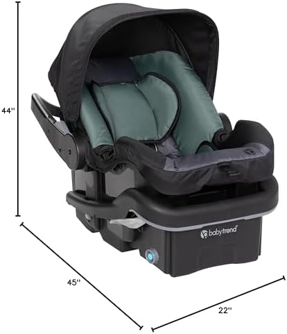 Baby Trend Expedition® DLX Jogger Travel System with EZ-Lift™ Plus Infant Car Seat, Dash Sage — view 14