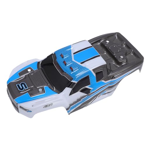 Coque de voiture télécommandée robuste en PVC bleu anti-choc 1/10 - 2