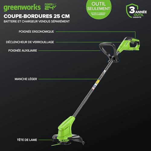 Cortadora de césped Greenworks
