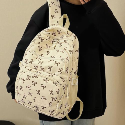 Mochilas para mujeres de estilo académico con gran capacidad interior 6