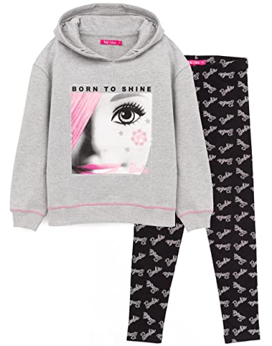 Barbie Doll Jumper Hoodie & Leggings Set Girls' track suit
