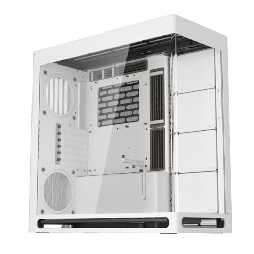Prestazioni di raffreddamento e compatibilità HS 420 Mid-Tower supporta fino a undici ventole da 140 mm e può ospitare tre radiatori da 420 mm e offre opzioni complete per configurazioni personalizzate di raffreddamento ad acqua.