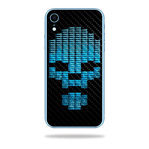 MightySkins Carbon Fiber Skin for Apple iPhone XR - Equalizer | Protective, Durable Textured Carbon...